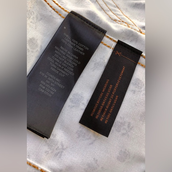 Coach denim jacket❤️ - Picture 9 of 9